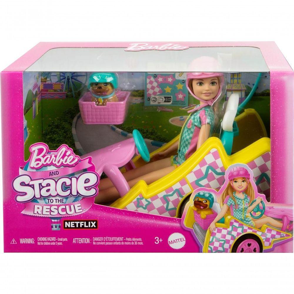 Barbie Stacie Veículo Go-kart - Mattel Hrm08 - 1