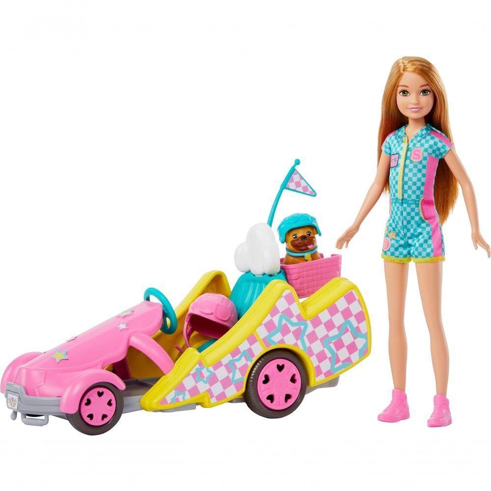 Barbie Stacie Veículo Go-kart - Mattel Hrm08 - 6
