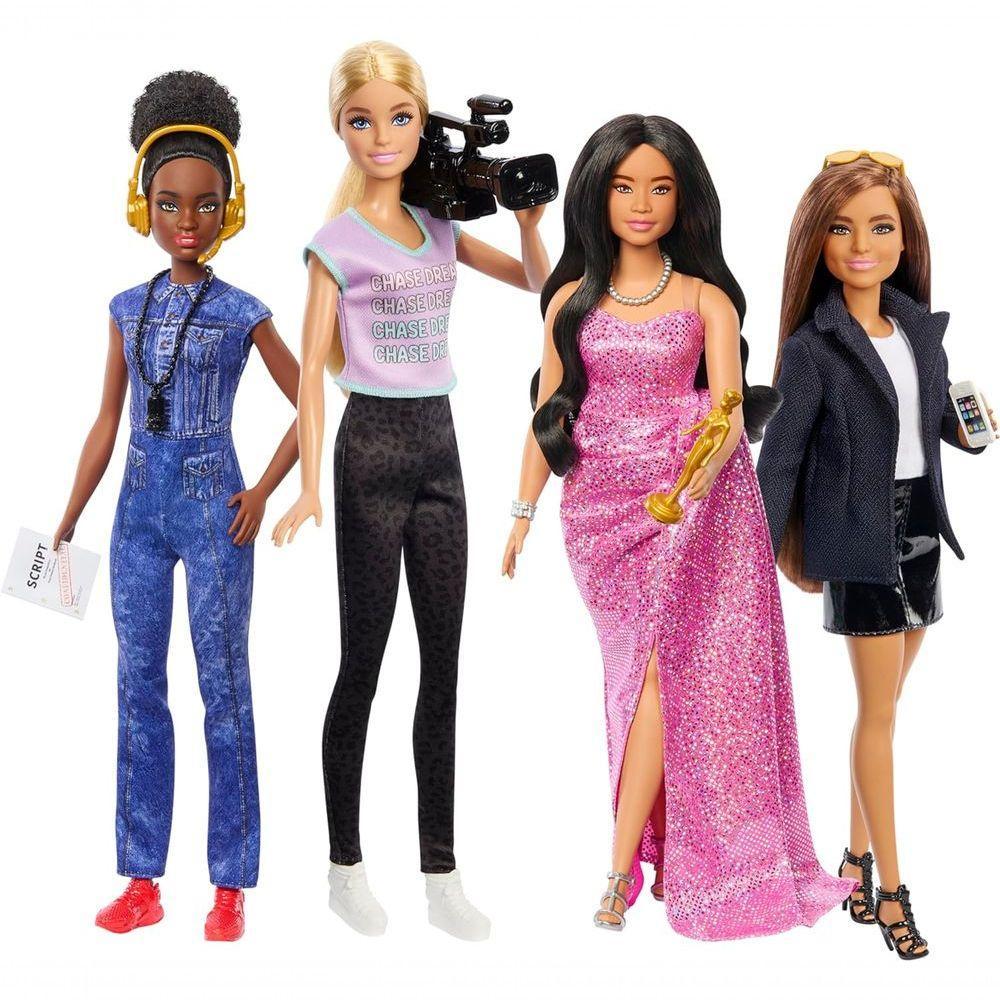 Barbie Conjunto Profissão Do Ano Mulheres No Cinema - Mattel Hrg54 - 6