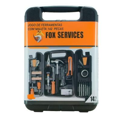 Jogo De Ferramentas Fox Com Maleta 142 Peças