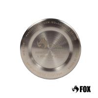 Copo Térmico Fox Stainless Quente E Frio Com Tampa 473ml Azul