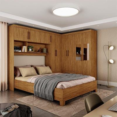 Guarda Roupa Casal Modulado Hercules 9 Portas 4 Gavetas Cinamomo MDP Carioca Móveis