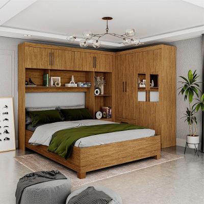 Guarda Roupa Casal Modulado Hércules 8 Portas 4 Gavetas Cinamomo MDP Carioca Móveis