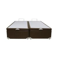Cama Box Baú Castor King Premium Caramelo 180x200x35cm - 4