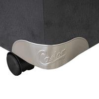 Cama Box Baú Castor King Vellus Cinza 180x200x35cm - 2