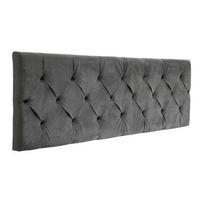 Cabeceira Castor King Flórida Painel Cinza 180cm