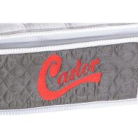 Colchão Solteiro Molas Ensacadas Pocket Gold Star Light Stress Oxygem New Pillow Top (78x188x27) - Castor