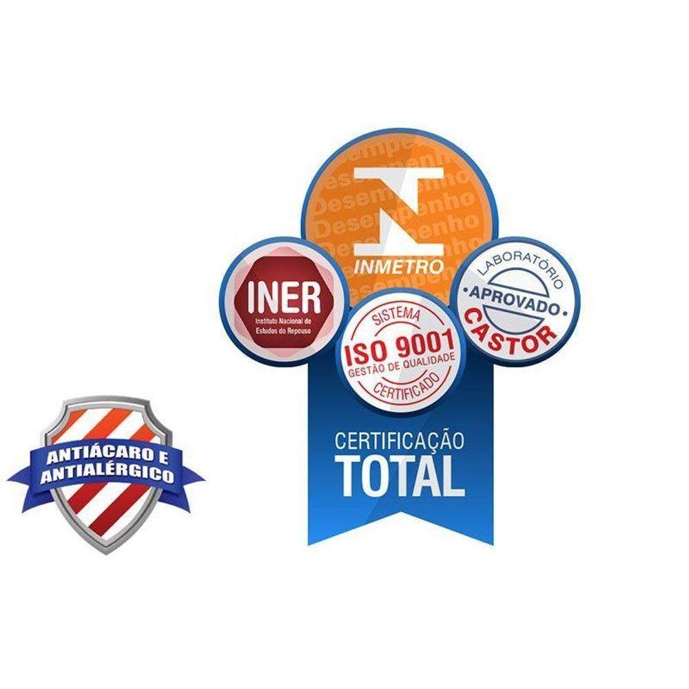 Colchão Queen Espuma D28 Sleep Max (158x198x15) - Castor - 5