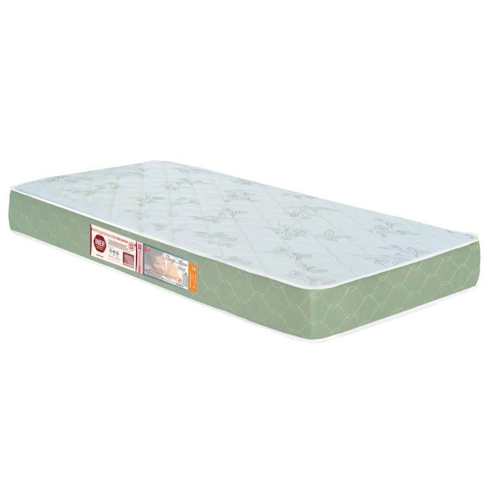 Colchão Twin Size-- 100x200x18 Espuma D33 Sleep Max (twin Size-- 100x200x18) - Castor - 1