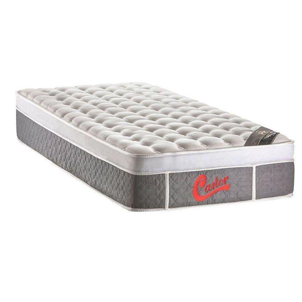 Colchão Solteiro Molas Ensacadas Pocket Gold Star Light Stress Oxygen New Plush Euro Pillow88x188x32 - 1