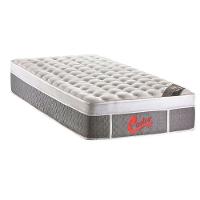 Colchão Solteiro Molas Ensacadas Pocket Gold Star Light Stress Oxygen Plush Euro Pillow (88x188x34) - Castor - 1