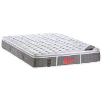 Colchão Casal Molas Ensacadas Pocket Gold Star Light Stress Oxygem New Pillow Top (138x188x27) - Castor - 1