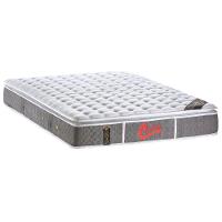 Colchão Viúva Molas Ensacadas Pocket Gold Star Light Stress Oxygem New Pillow Top (128x188x27) - Castor - 1