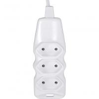 Extensão Cabo Pl 2x0,75 3 Metros Branca 97 - 2