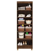 Armário Multiuso Line 2 Portas Imbuia Champanhe Vr - 3