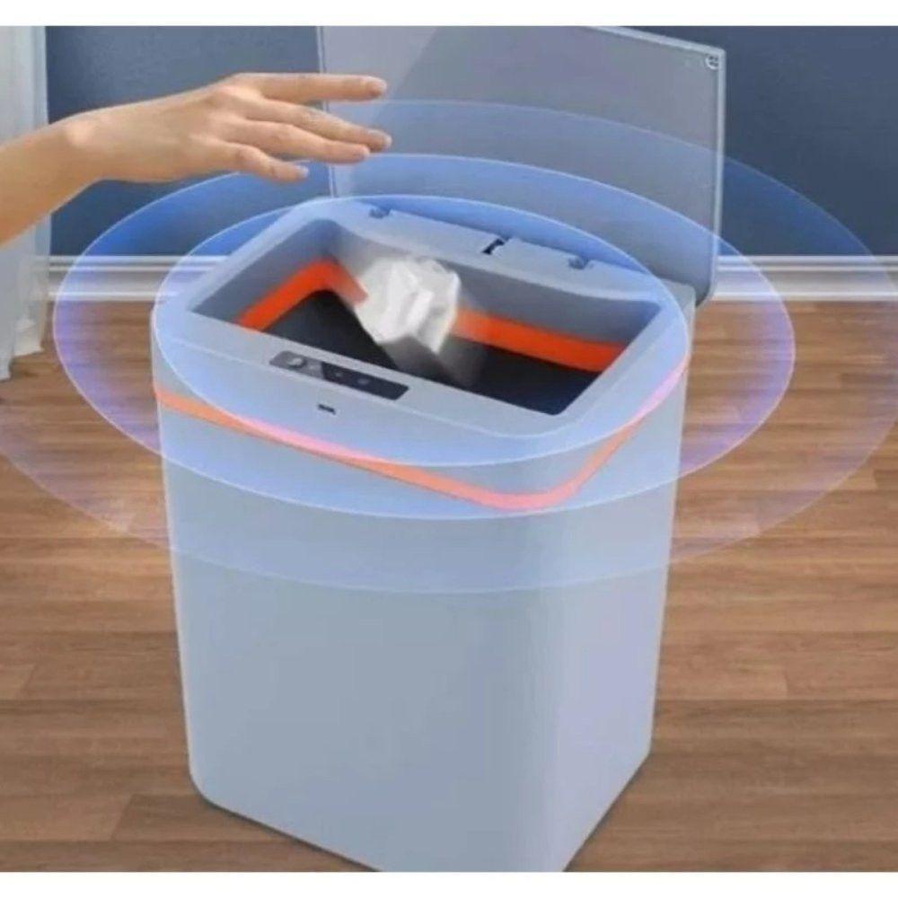 Lixeira Inteligente Recarregável 12 Litros Automática E Higiênica - 10