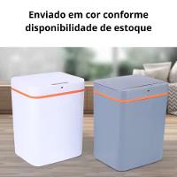 Lixeira Inteligente Recarregável 12 Litros Automática E Higiênica - 6