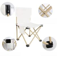 Cadeira Camping Dobrável Com Bolso Conforto E Praticidade - 6