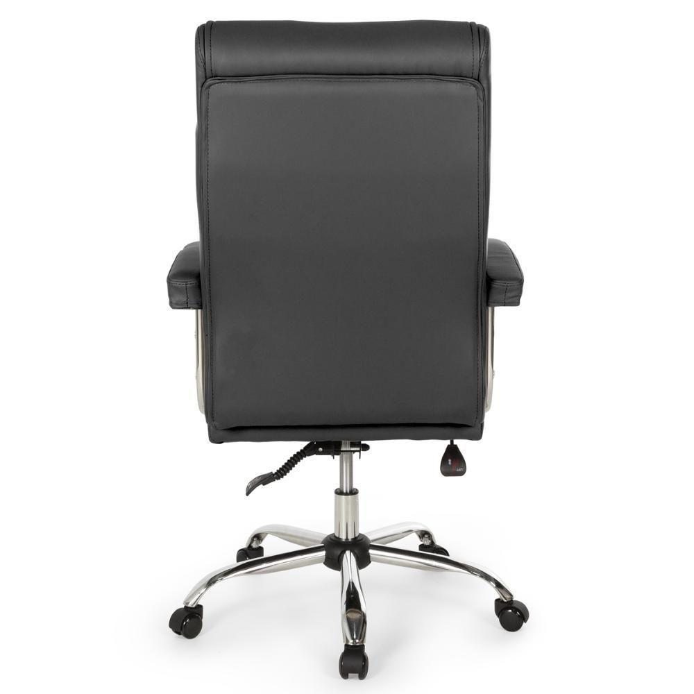 Cadeira De Escritório Giratória Presidente Premium Com Molas Ensacadas - Preto - 7