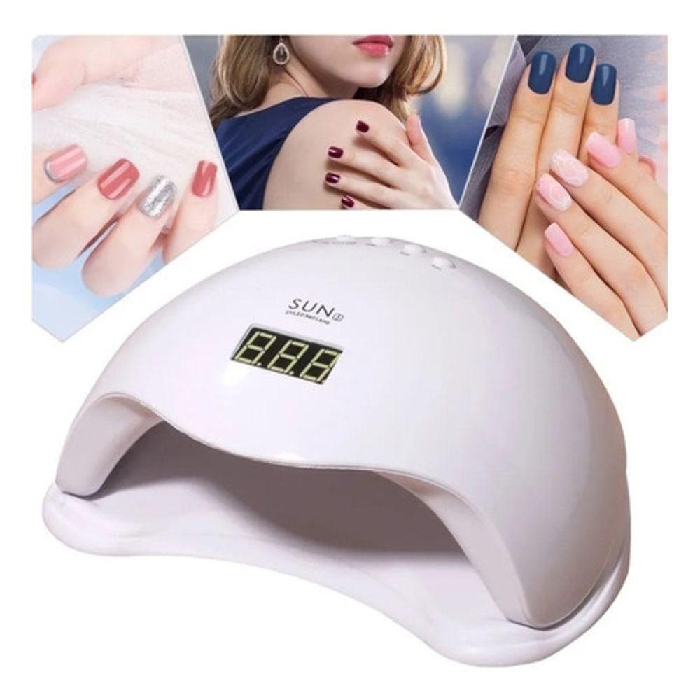 Cabine Led Uv Para Unhas Com Timer Digital - Secagem Eficiente E Rápida - 1