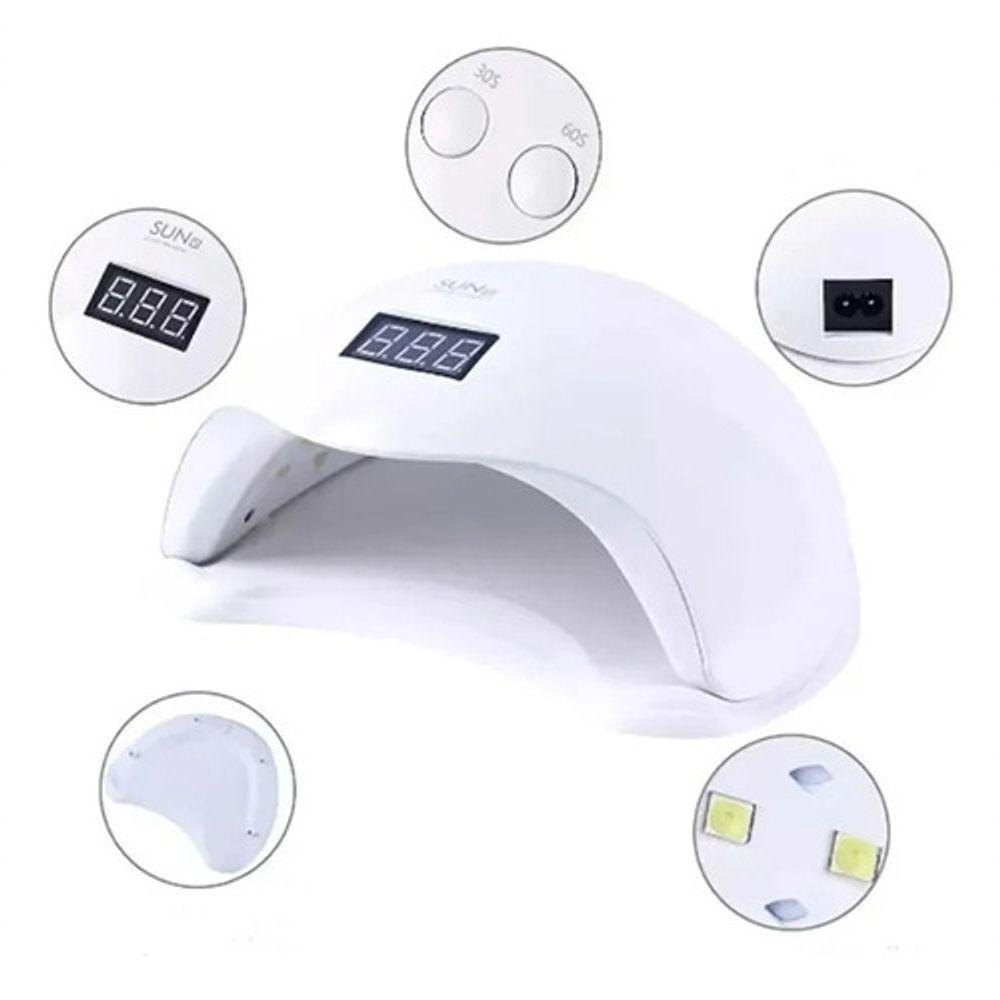 Cabine Led Uv Para Unhas Com Timer Digital - Secagem Eficiente E Rápida - 8