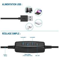 Ring Light Com Suporte Integrado Para Microfone - Iluminação Profissional Para Live Stream - 4