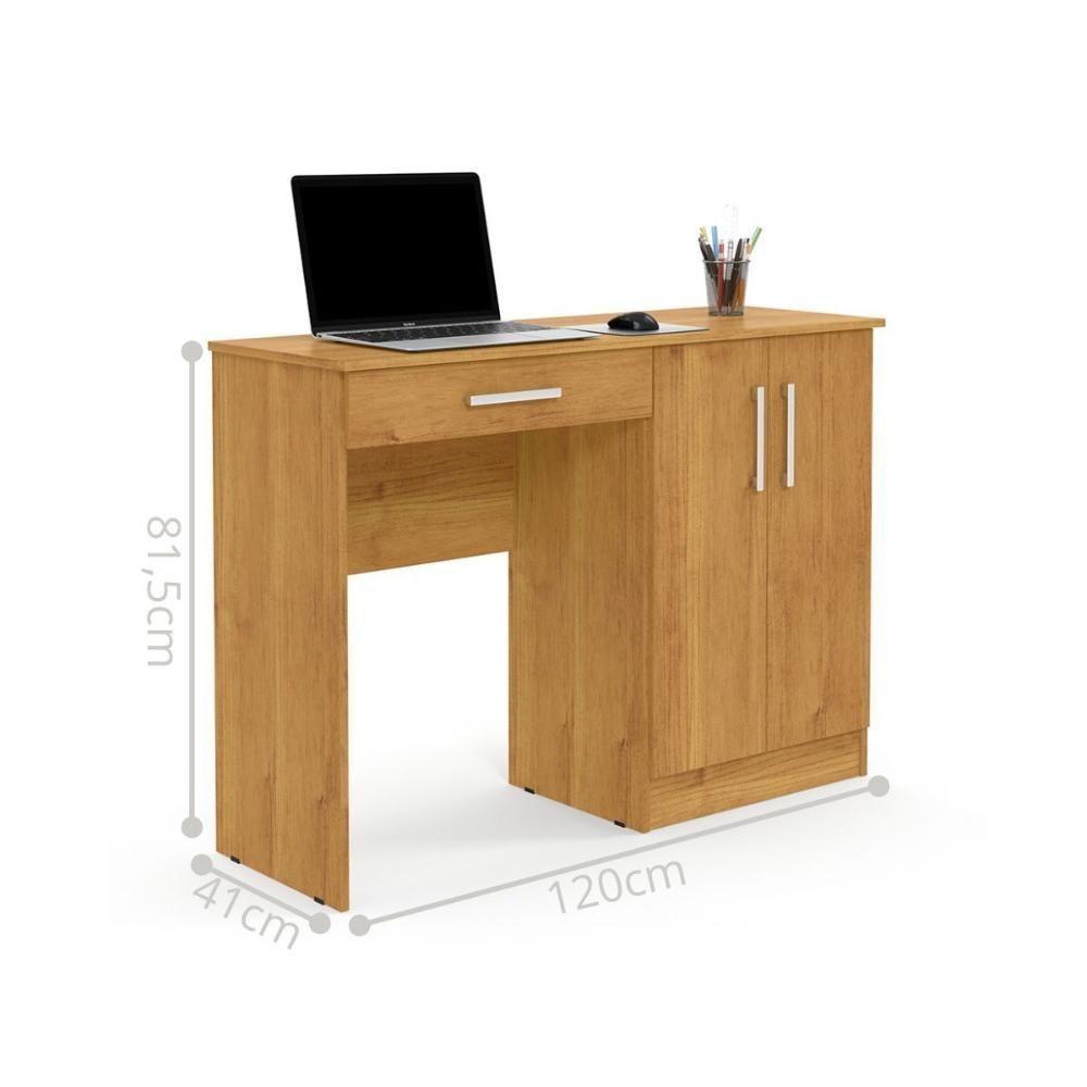 Mesa Computador Gaveta Portas Sousa Cinamomo - 4