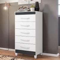 Gaveteiro 5 Gavetas Fenix Titanium - 1