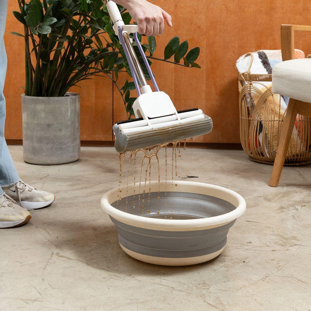 Mop Simplo Slim Esponja Com Sistema De Alavanca - 6