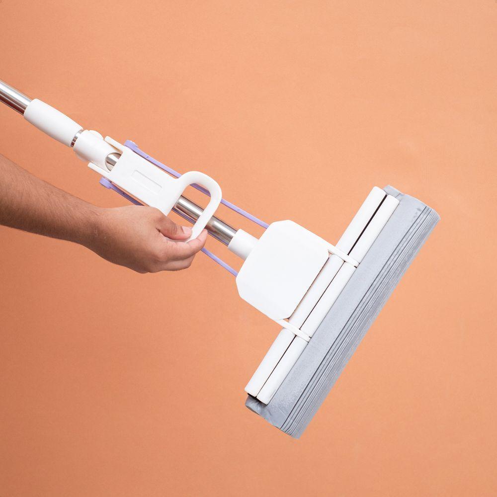 Mop Simplo Slim Esponja Com Sistema De Alavanca - 9