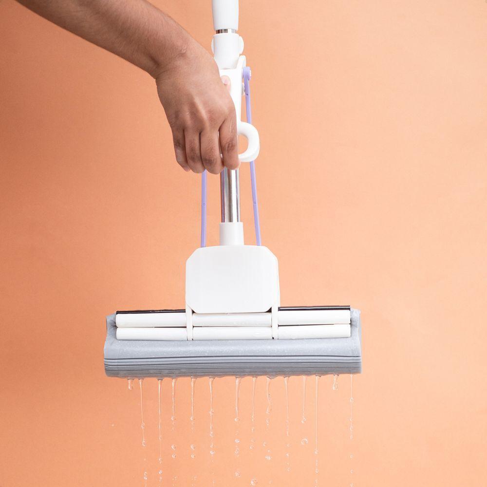 Mop Simplo Slim Esponja Com Sistema De Alavanca - 10