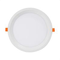 Kit 4 Painel De Led Redondo Embutir Recuado 24w Bivolt Taschibra 6500k Frio - 3