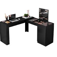 Gabinete Toucador Francine Preto Fosco - 1