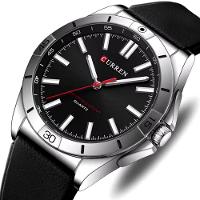 Relógio De Pulso Masculino De Quartzo Luminoso Pulseira De Silicone Impermeável 3atm Preto - 2