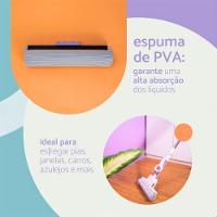 Refil Para Mop Simplo Slim Esponja Alavanca - 10