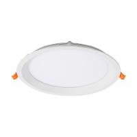 Kit 10 Painel De Led Redondo Embutir Recuado 18w Bivolt Taschibra 6500k Frio - 3