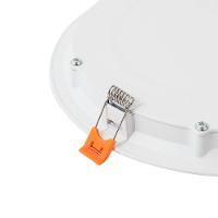 Kit 10 Painel De Led Redondo Embutir Recuado 18w Bivolt Taschibra 6500k Frio - 6