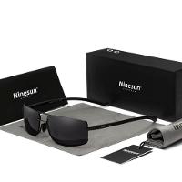 Óculos De Sol Polarizados Masculino Moldura Quadrada Classico Protecao Uv400 Preto - 1