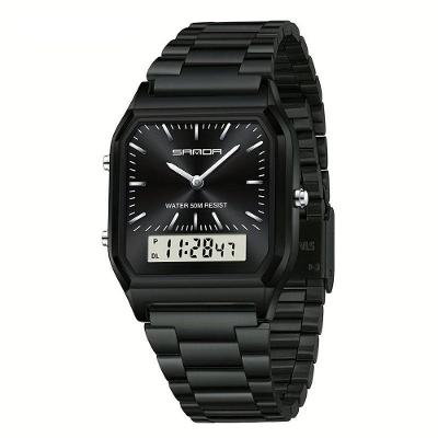 Relógio - Estilo Business Elegante À Prova Da Água Com Cronômetro Preto