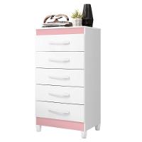 Gaveteiro 5 Gavetas Fenix Rosa - 2