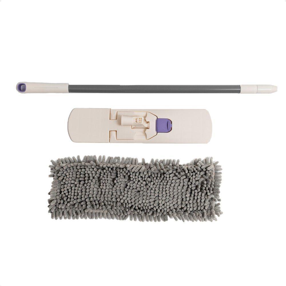 Mop Simplo Flat Slim Com Esfregão De Chenille - 7