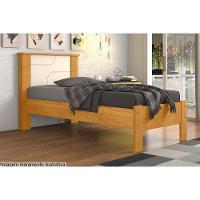 Cama Solteiro Pérola Cinamomo-off White - Conquista - 8