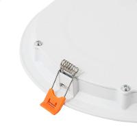 Kit 3 Painel De Led Redondo Embutir Recuado 24w Bivolt Taschibra 6500k Frio - 7