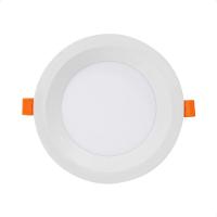 Kit 3 Painel De Led Redondo Embutir Recuado 12w Bivolt Taschibra 6500k Frio - 3