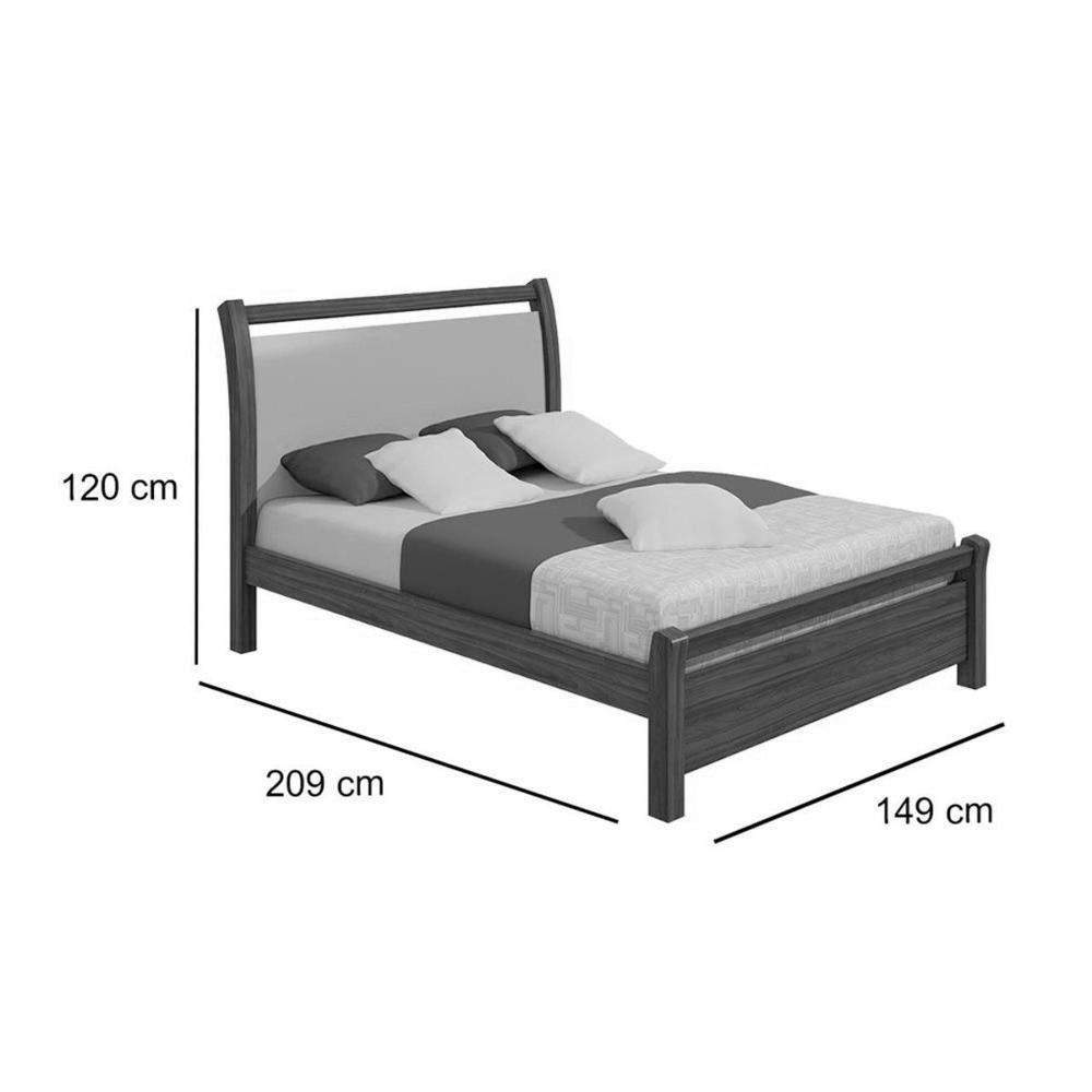 Cama De Casal Reali Rovere-amêndoa - Lopas - 3