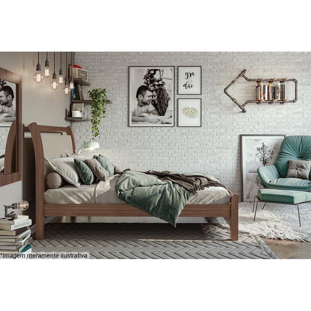 Cama De Casal Reali Rovere-amêndoa - Lopas - 7