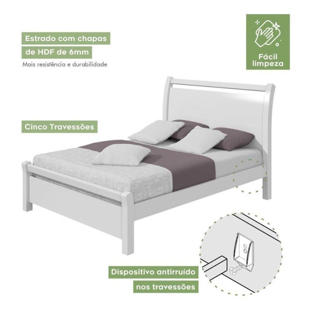 Cama De Casal Reali Rovere-amêndoa - Lopas - 8