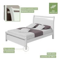 Cama De Casal Reali Rovere-amêndoa - Lopas - 5