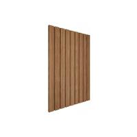 Complemento Multiuso De Banheiro Painel Ripado 80cm Freijo - Mgm - 1