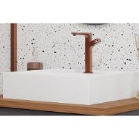 Gabinete De Banheiro Balcão Milano 1 Porta E 1 Gaveta C-cuba 80cm Pistache-freijo - Mgm - 5